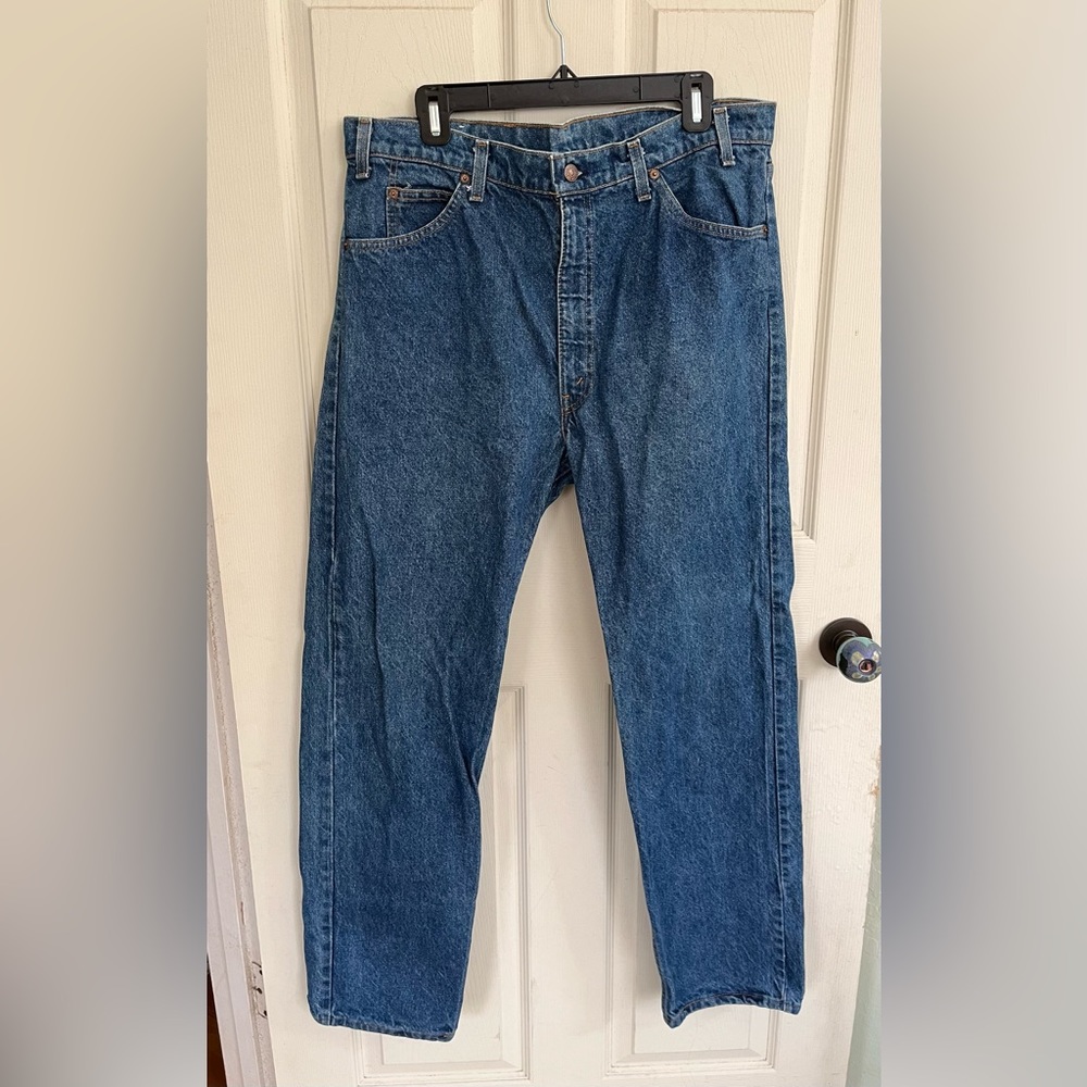 Vintage Levi’s 505 Orange Tab 40505-0215 Jeans Men’s Made In USA W38x L32